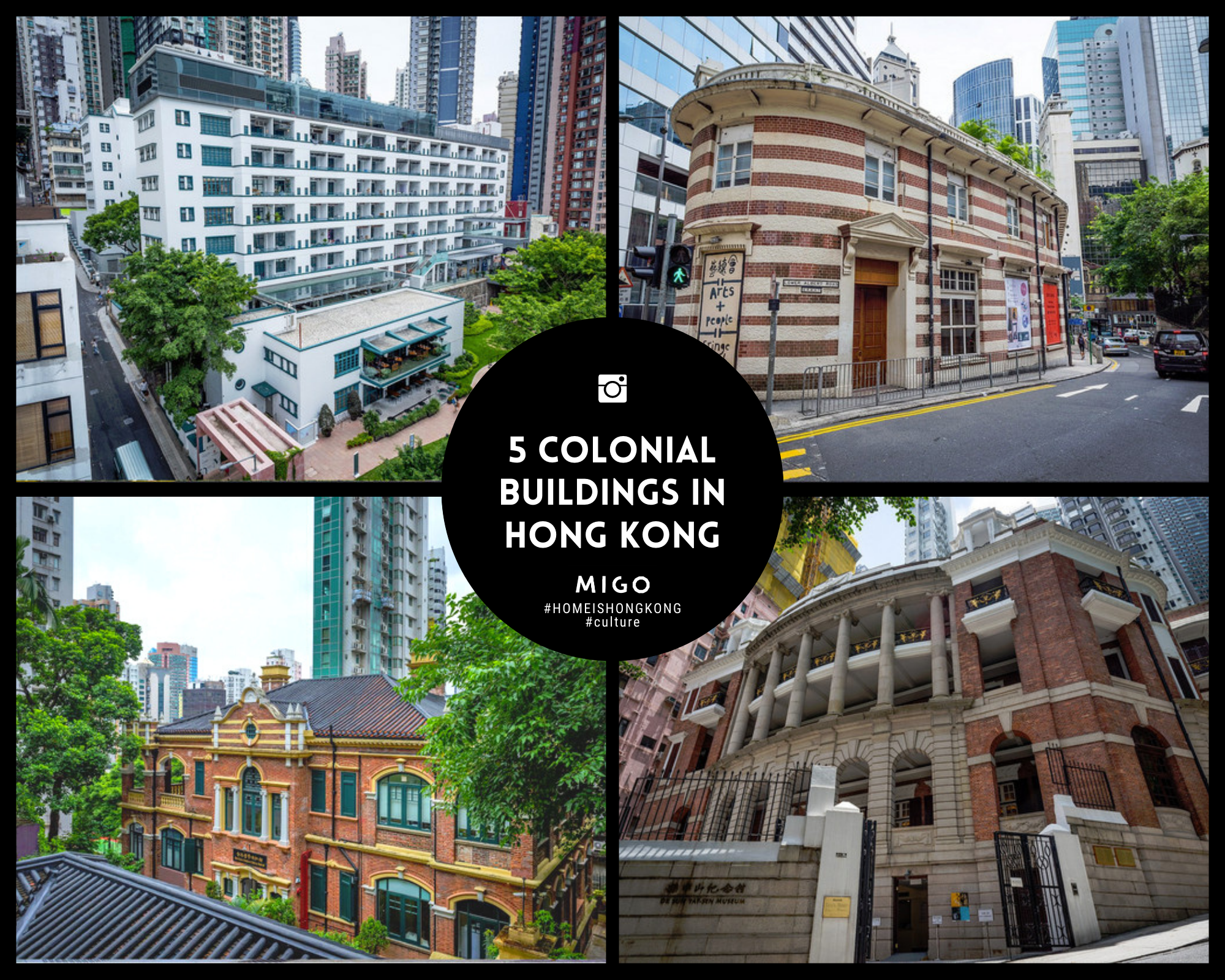 5 Colonial Buildings in Hong Kong