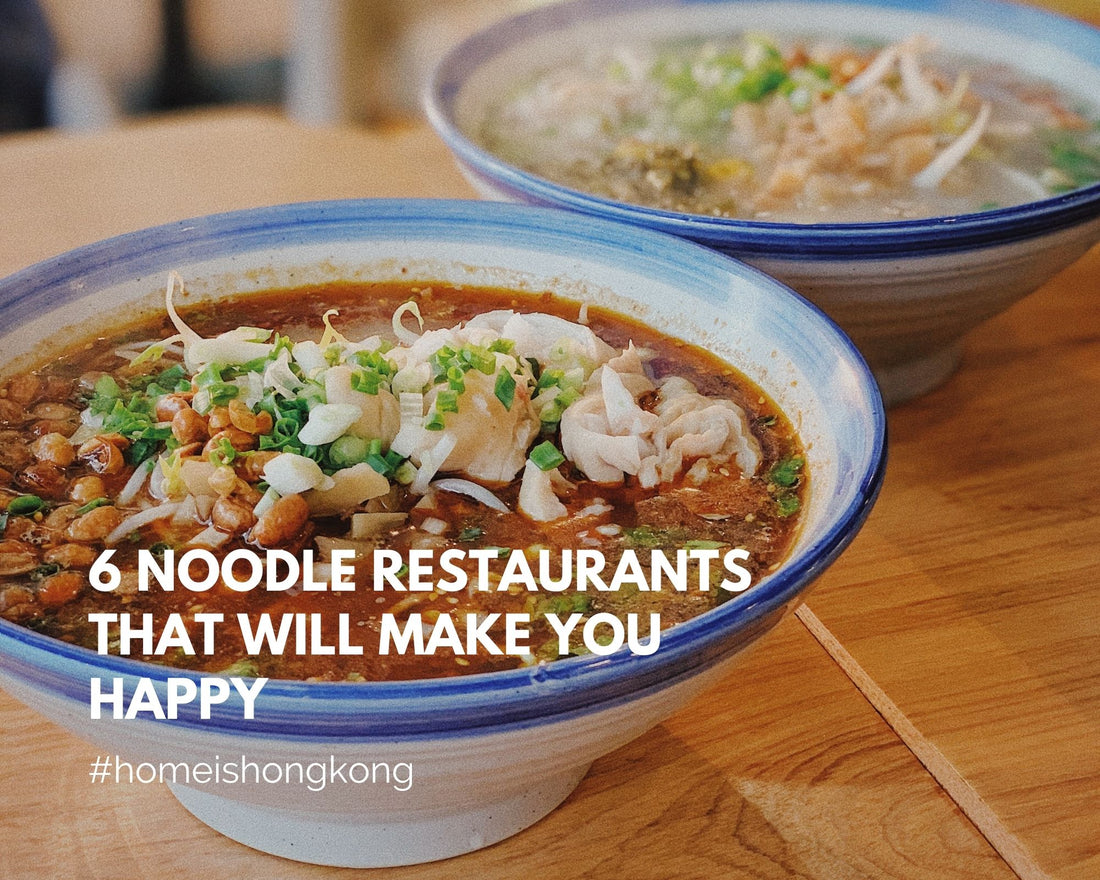 6 Noodle restaurants that will make you happy