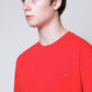 Basic SS Tee 200 (Red) - [MIGO Menswear]
