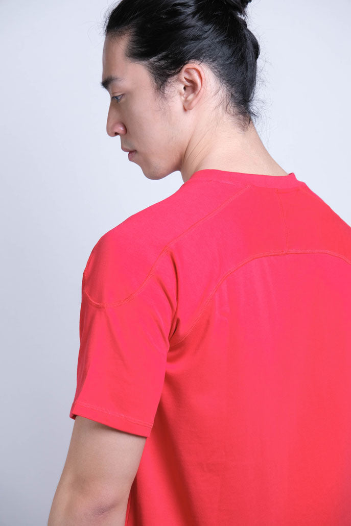 Basic SS Tee (Red) - [MIGO Menswear]