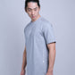 Basic SS Tee (Grey Melange) - [MIGO Menswear]