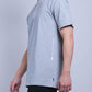 Basic SS Tee (Grey Melange) - [MIGO Menswear]