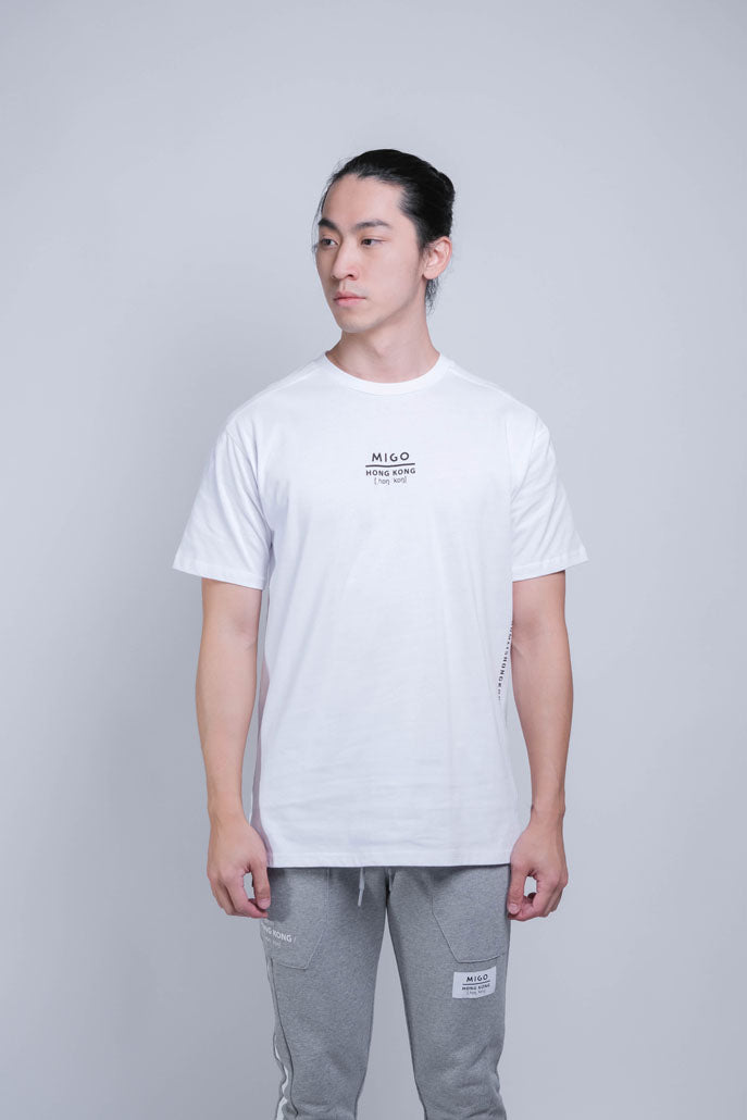 Basic SS Tee (Offwhite) - [MIGO Menswear]