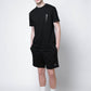 Hong Kong Side Split Tee (Black) - [MIGO Menswear]