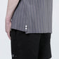 Stripe Pocket Tee (Grey/Navy) - [MIGO Menswear]