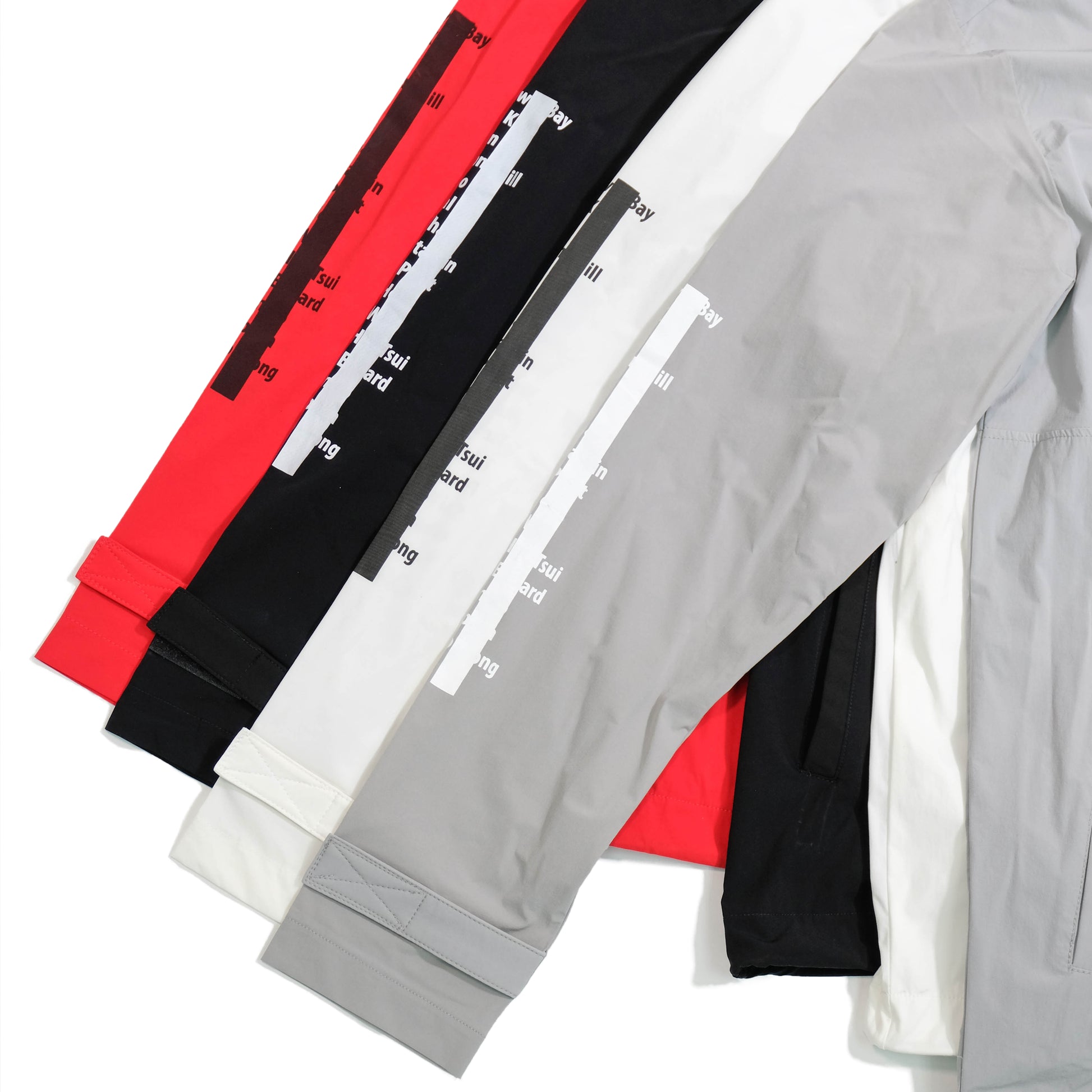 Front Zip Windbreaker (Red) - [MIGO Menswear]