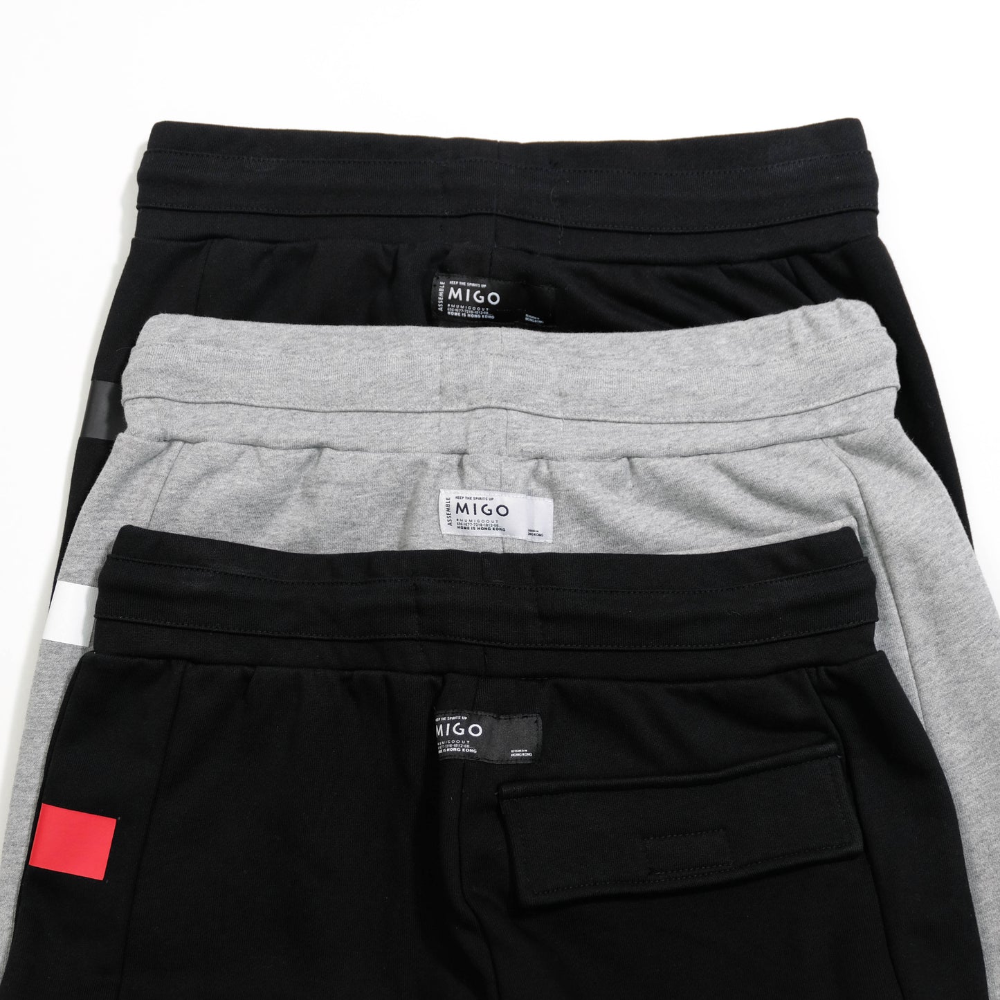 Heavy Terry Joggers (Black) - [MIGO Menswear]