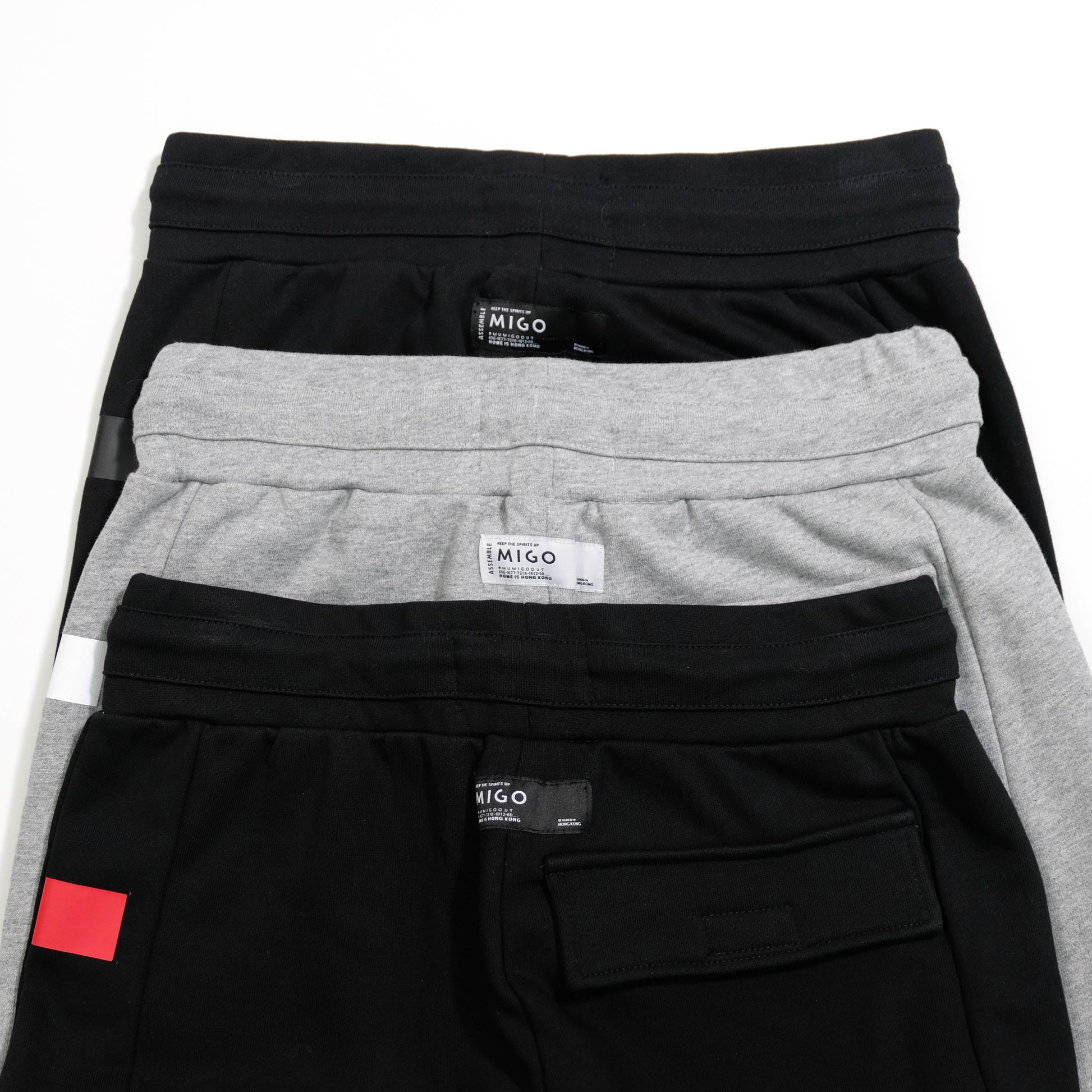 Heavy Terry Joggers (Black) - [MIGO Menswear]