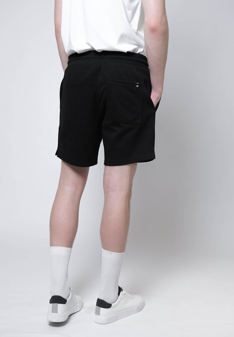 Interlock Jogger Shorts (Black) - [MIGO Menswear]