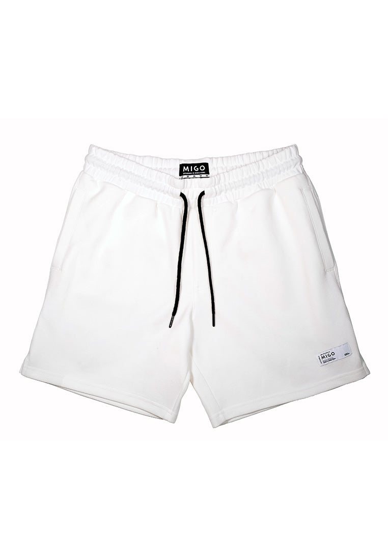 Interlock Jogger Shorts (Offwhite) - [MIGO Menswear]