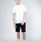 Reversed Cargo Shorts (Black) - [MIGO Menswear]