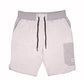 Reversed Cargo Shorts (Grey Melange) - [MIGO Menswear]