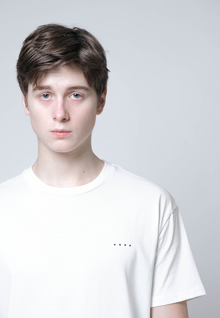 Basic SS Tee 200 (Offwhite) - [MIGO Menswear]