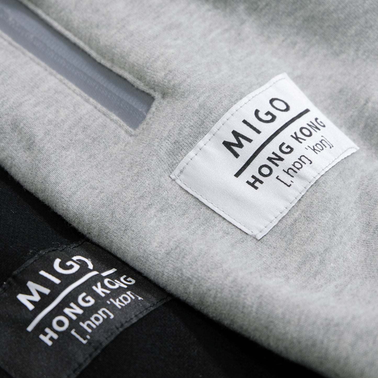 Woven Pocket Joggers (Grey Melange) - [MIGO Menswear]
