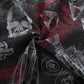 Cotton Pattern Crew Neck Tee (Horror Black) - [MIGO Menswear]