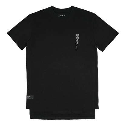 Hong Kong Side Split Tee (Black) - [MIGO] - [Hong Kong Brand] - [Menswear] - [本地品牌] - [男裝] - [運動服] - [casual wear] 