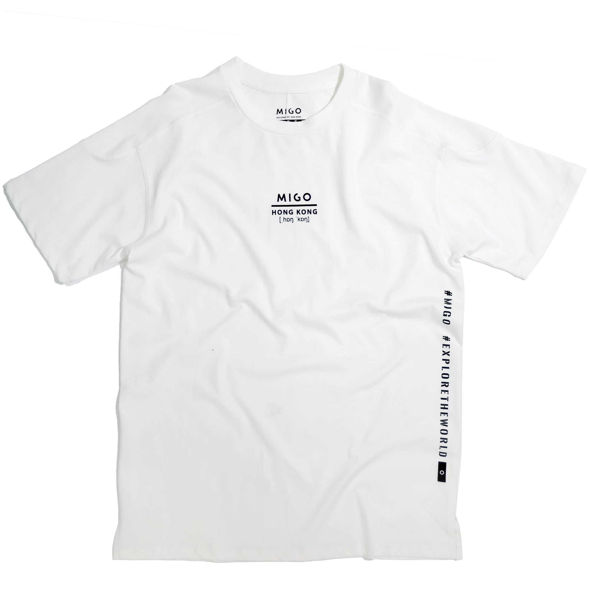 Basic SS Tee (Offwhite) - [MIGO Menswear]