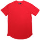 Flatlock Tee (Red) - [MIGO Menswear]