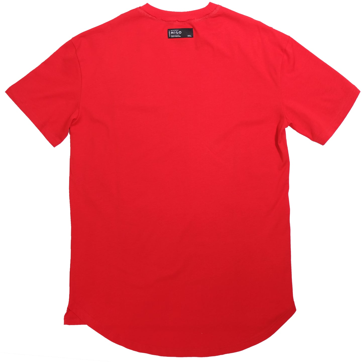 Flatlock Tee (Red) - [MIGO Menswear]