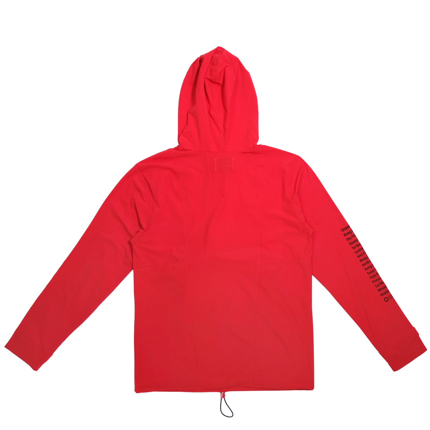 Front Zip Windbreaker (Red) - [MIGO Menswear]