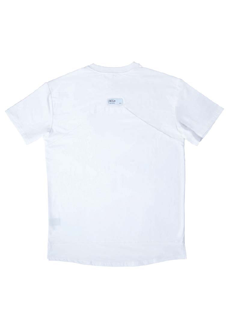 Tagging Pocket Tee (Offwhite) - [MIGO Menswear]