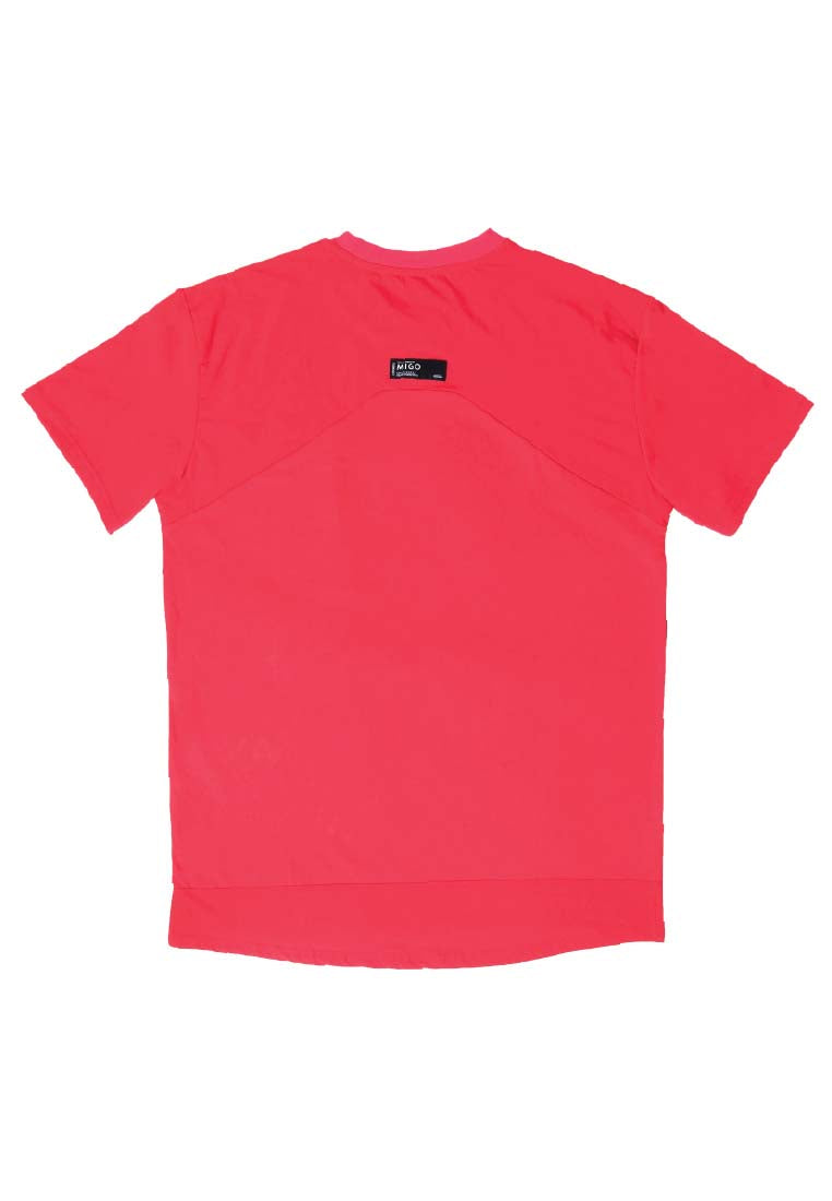 Tagging Pocket Tee (Red) - [MIGO Menswear]