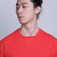 Flatlock Tee (Red) - [MIGO Menswear]