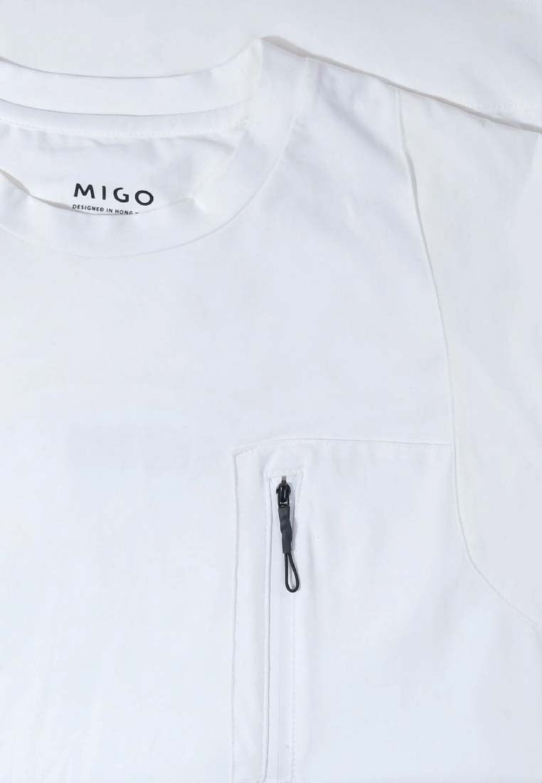 Tagging Pocket Tee (Offwhite) - [MIGO Menswear]