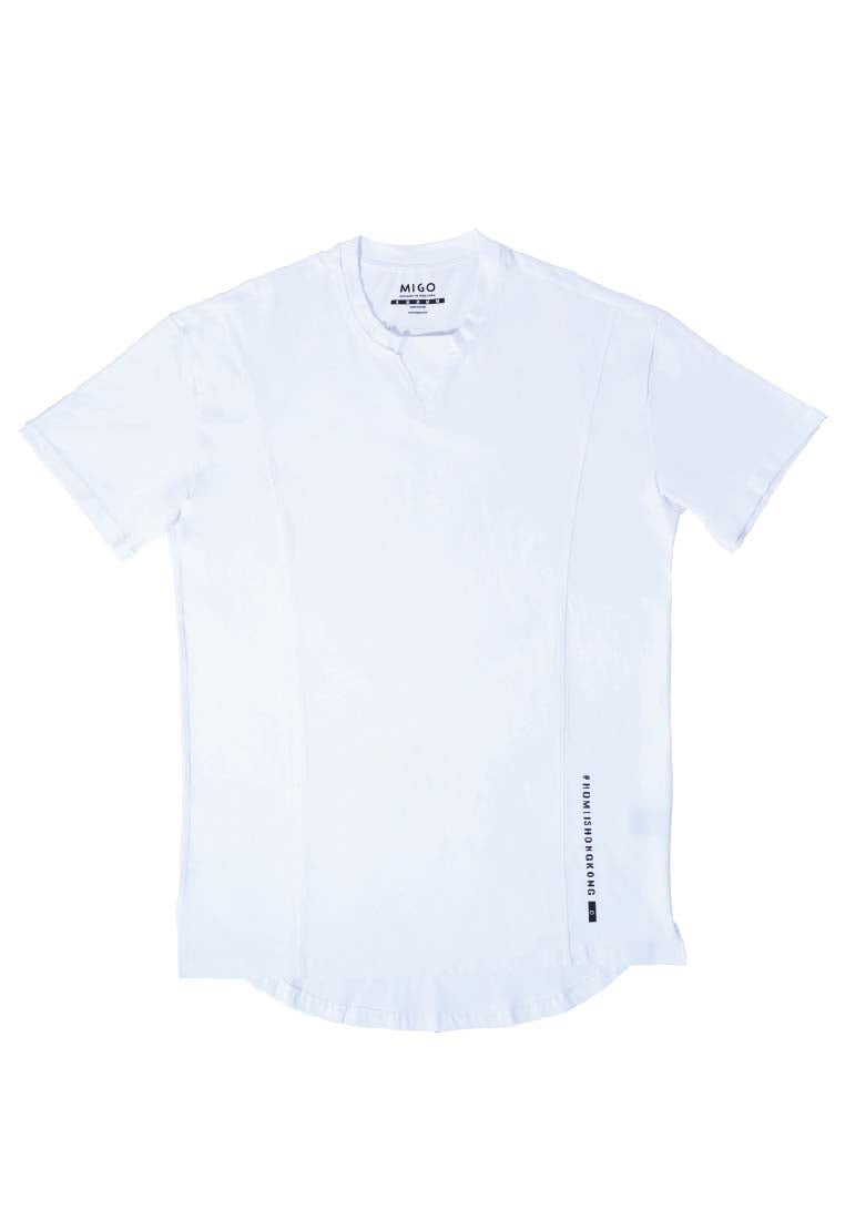 Flatlock Tee (Offwhite) - [MIGO Menswear]