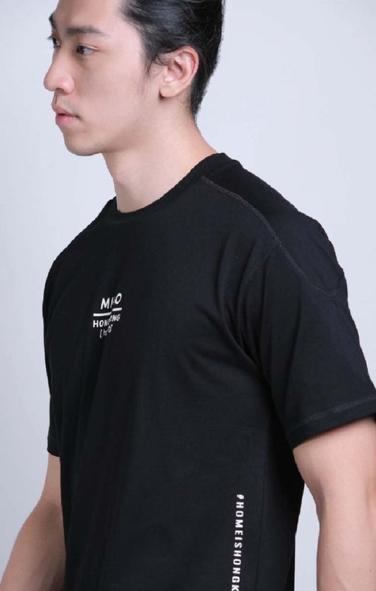 Basic SS Tee (Black) - [MIGO Menswear]