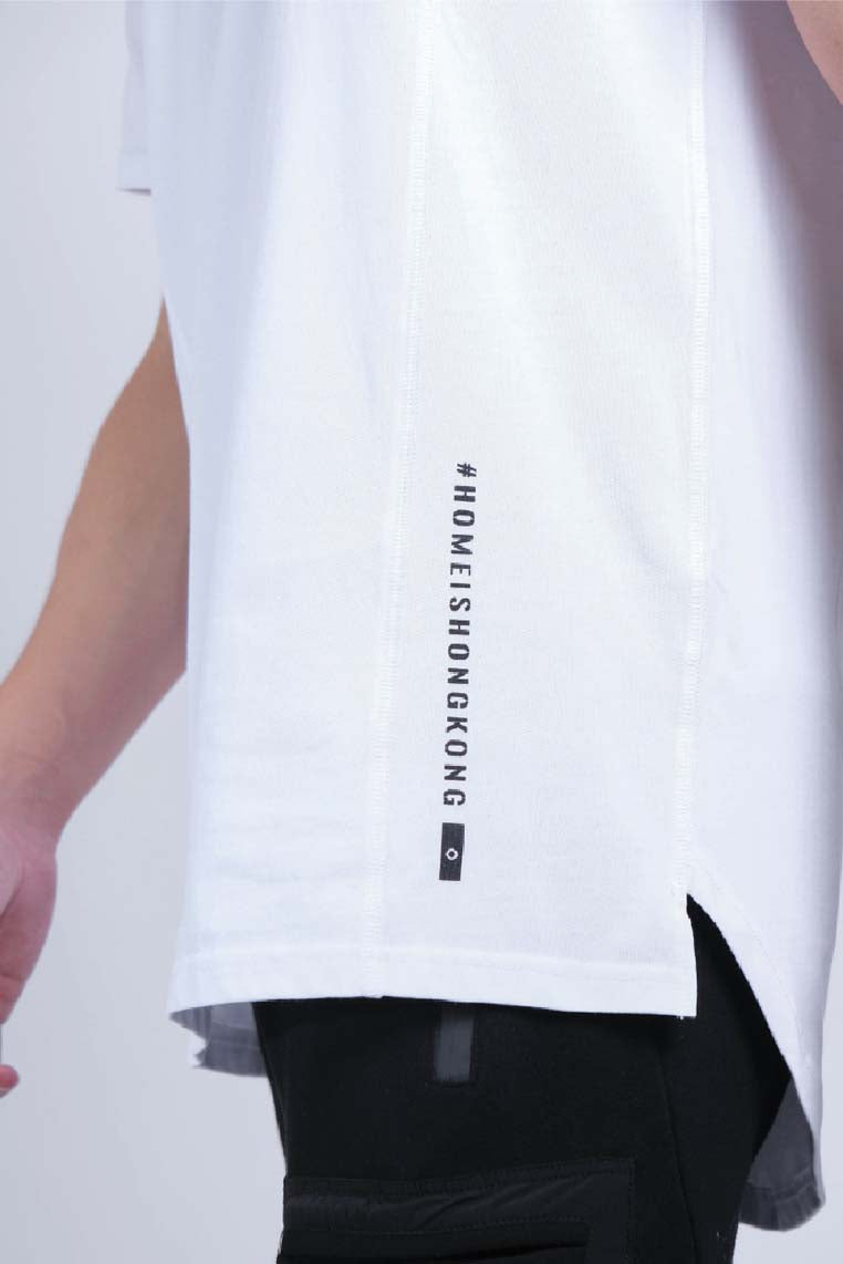 Flatlock Tee (Offwhite) - [MIGO Menswear]
