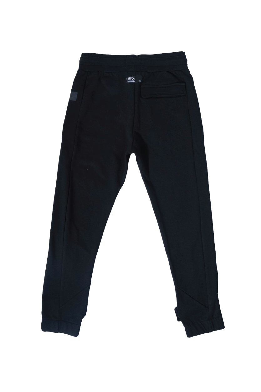 Heavy Terry Joggers (Black) - [MIGO Menswear]
