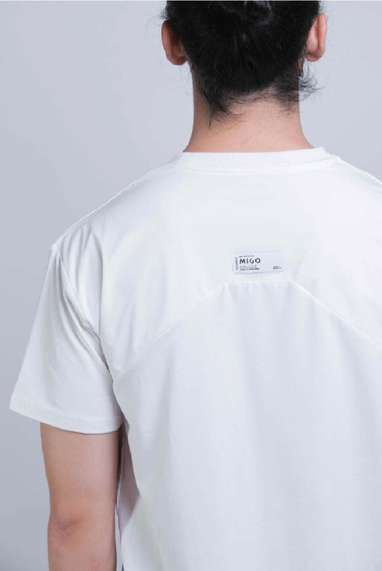 Tagging Pocket Tee (Offwhite) - [MIGO Menswear]