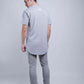 Flatlock Tee (Grey Melange) - [MIGO Menswear]