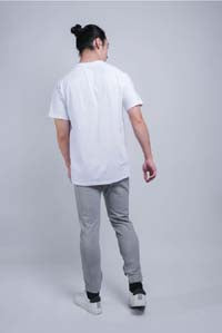 Basic SS Tee (Offwhite) - [MIGO Menswear]
