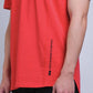 Flatlock Tee (Red) - [MIGO Menswear]
