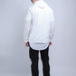 Front Zip Windbreaker (Offwhite) - [MIGO Menswear]