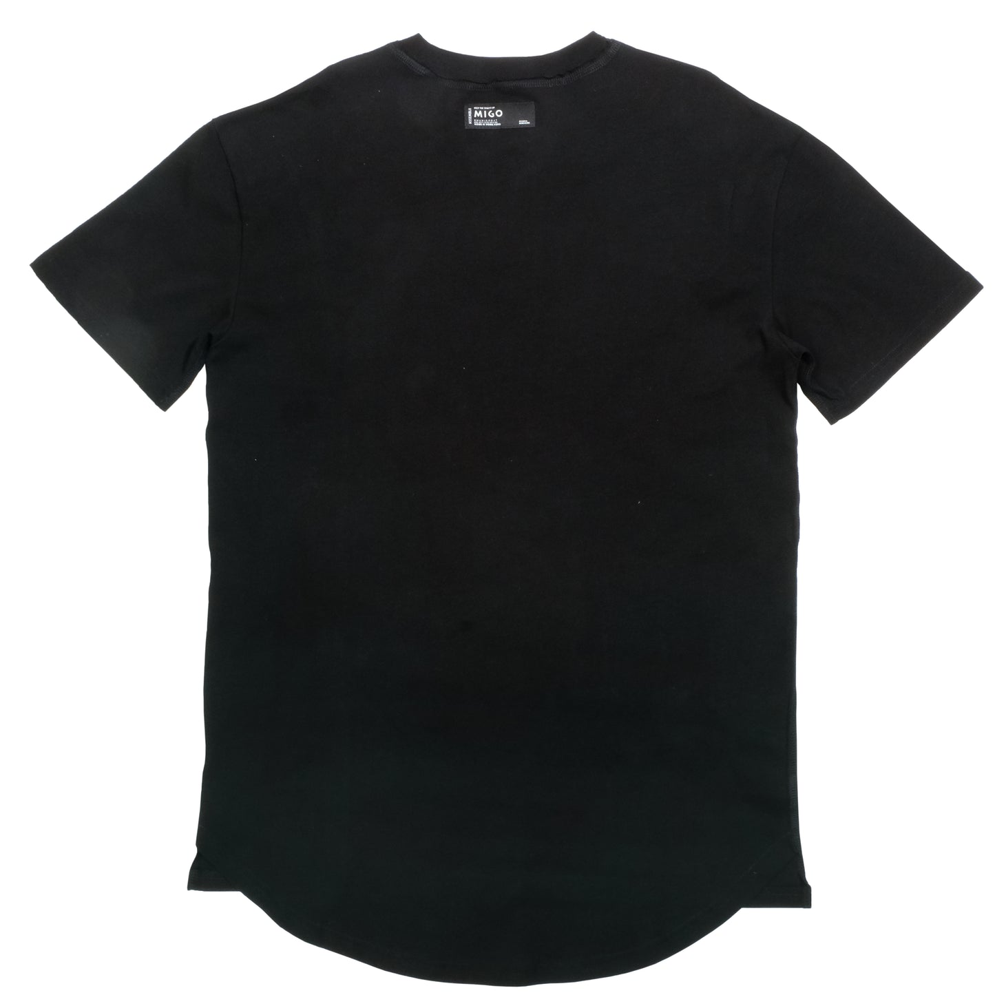 Flatlock Tee (Black) - [MIGO Menswear]