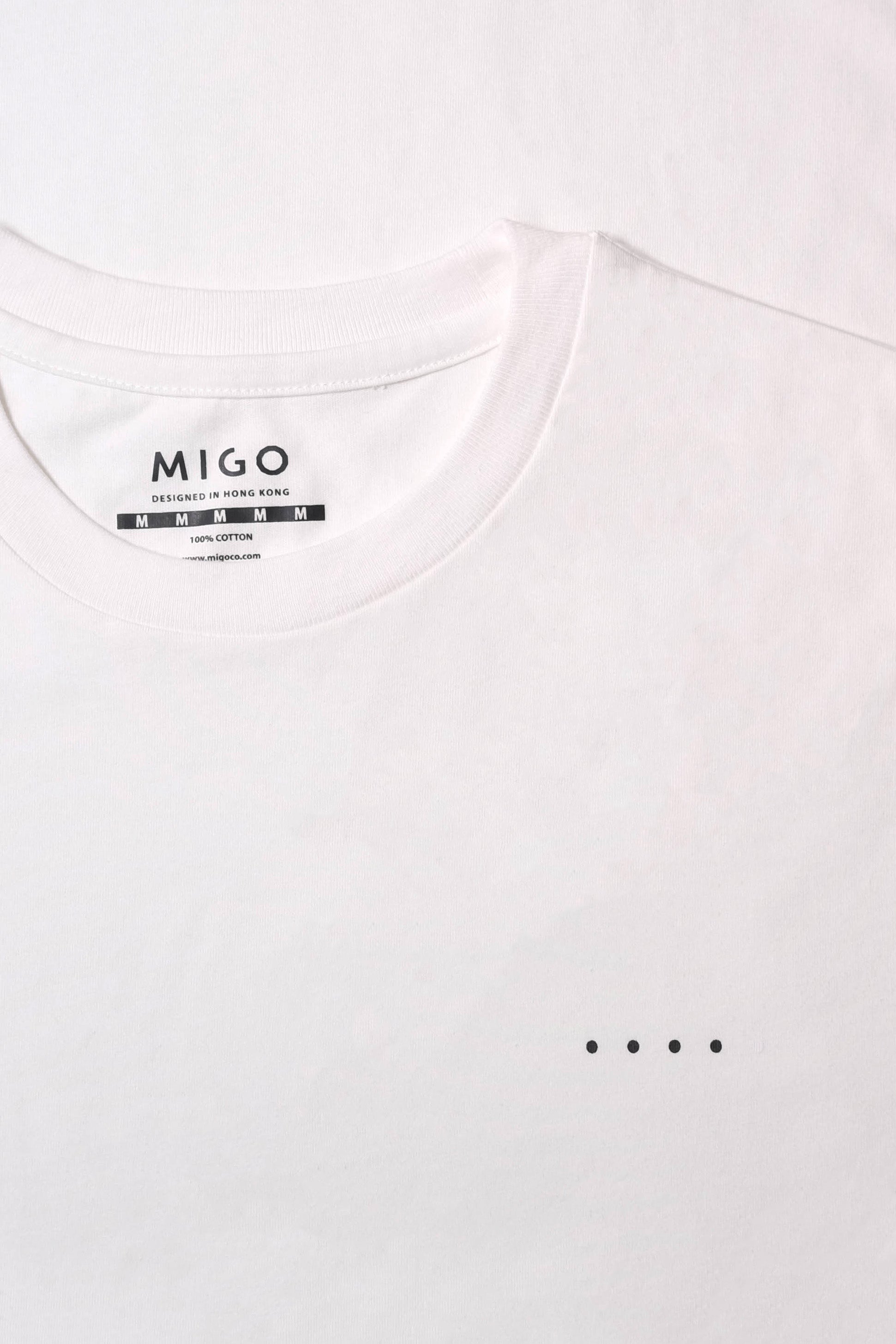 Basic SS Tee 200 (Offwhite) - [MIGO Menswear]