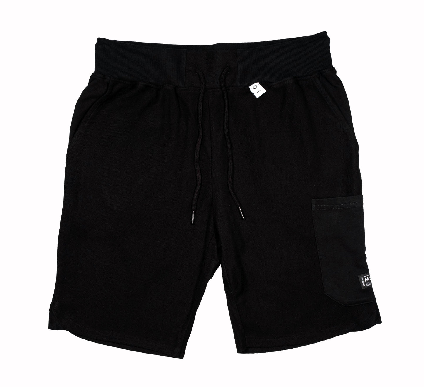 Reversed Cargo Shorts (Black) - [MIGO Menswear]