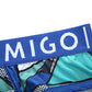 Micro Fibre Pattern Brief (Scene Blue) - [MIGO Menswear]