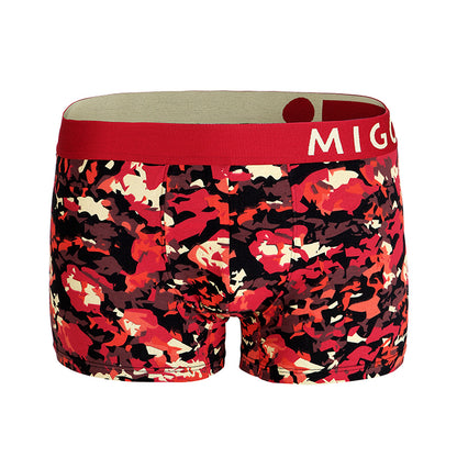 Cotton Pattern Trunk (Vangogh Red) - [MIGO Menswear]