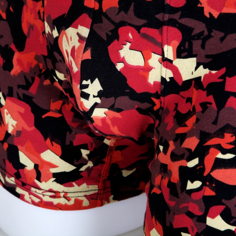 Cotton Pattern Trunk (Vangogh Red) - [MIGO Menswear]