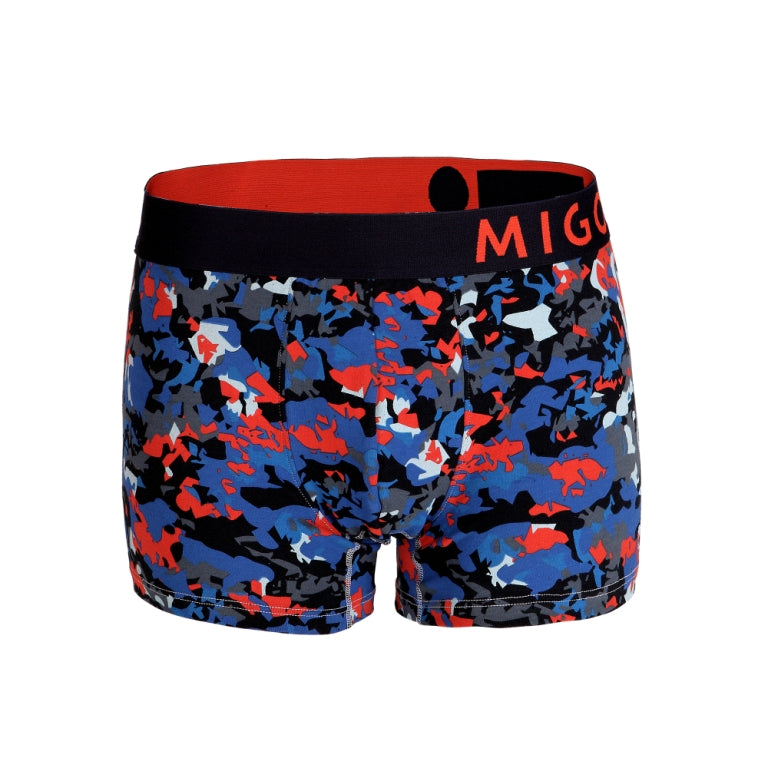 Cotton Pattern Trunk (Vangogh Blue) - [MIGO Menswear]