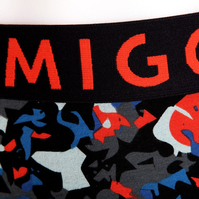 Cotton Pattern Trunk (Vangogh Blue) - [MIGO Menswear]