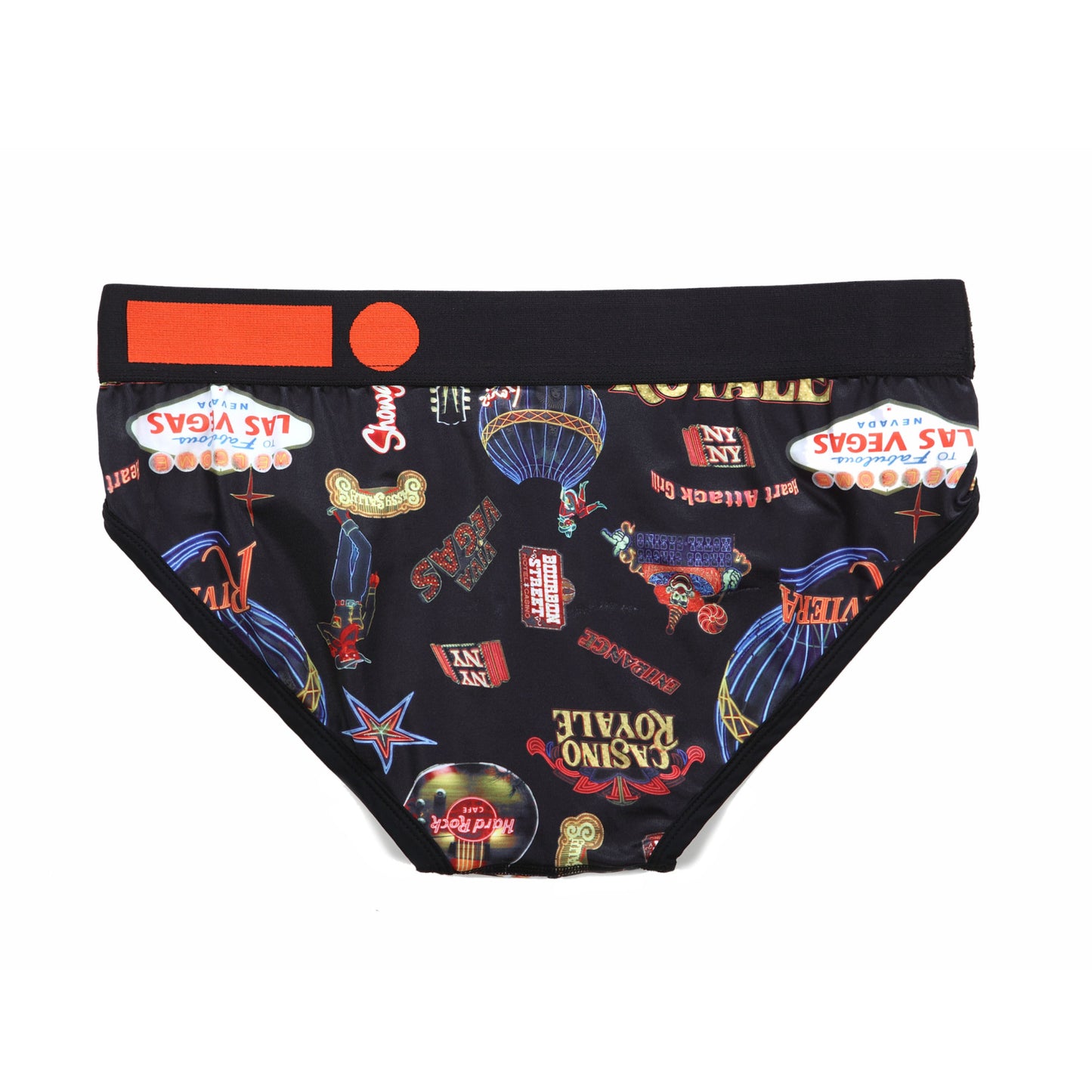 Micro Fibre Pattern Brief (Lightbox Black) - [MIGO Menswear]