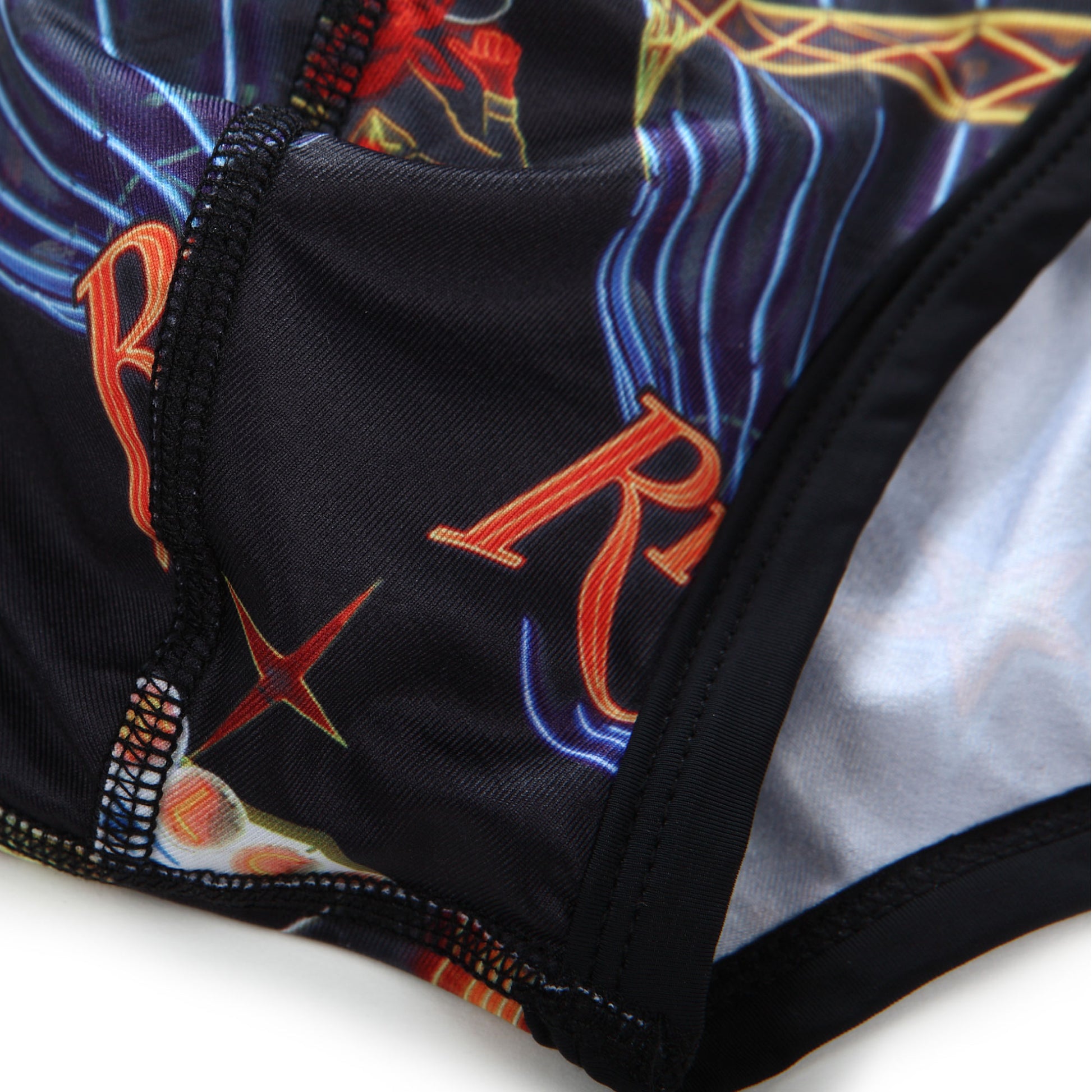 Micro Fibre Pattern Brief (Lightbox Black) - [MIGO Menswear]