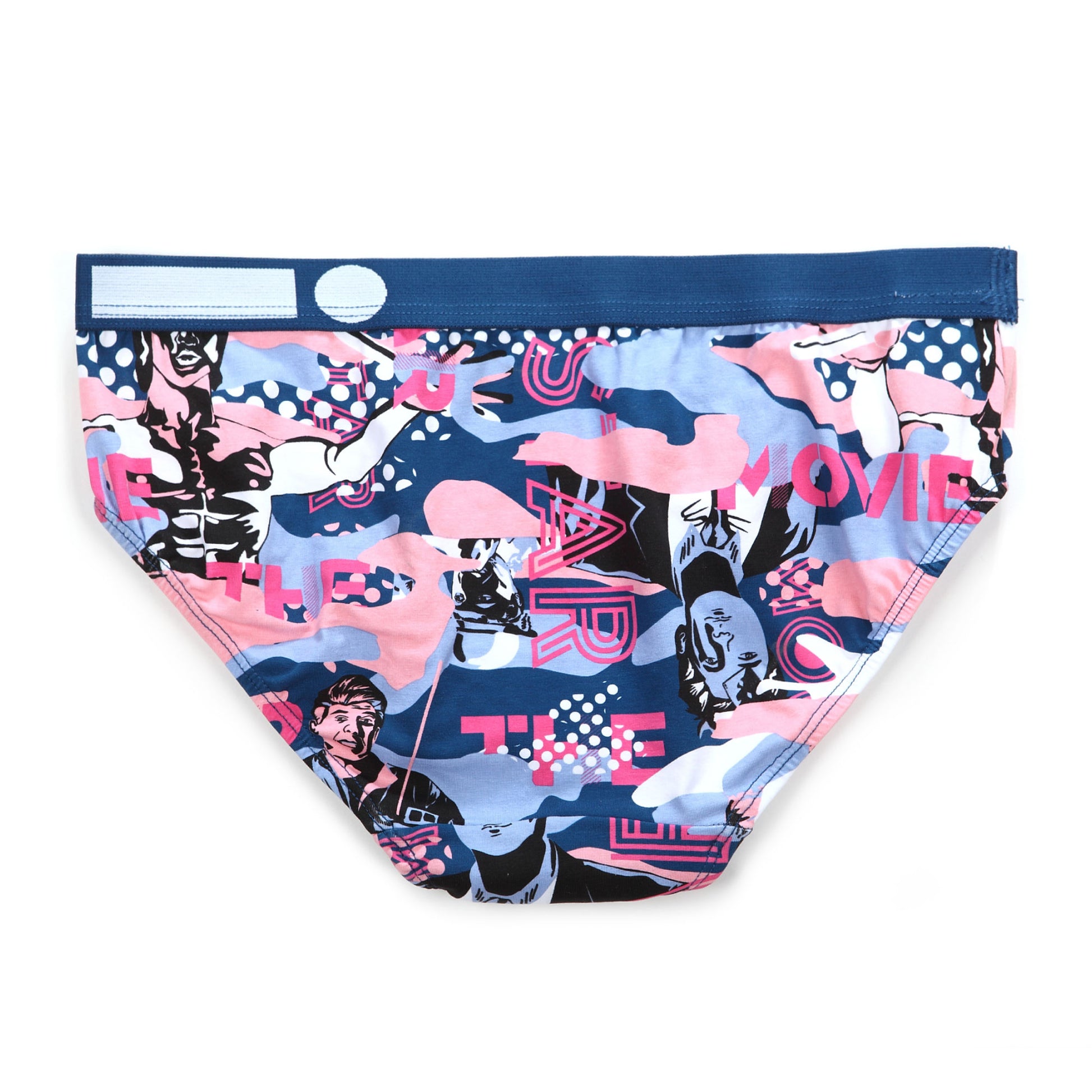 Cotton Pattern Ladies Brief (Stars Blue) - [MIGO Menswear]