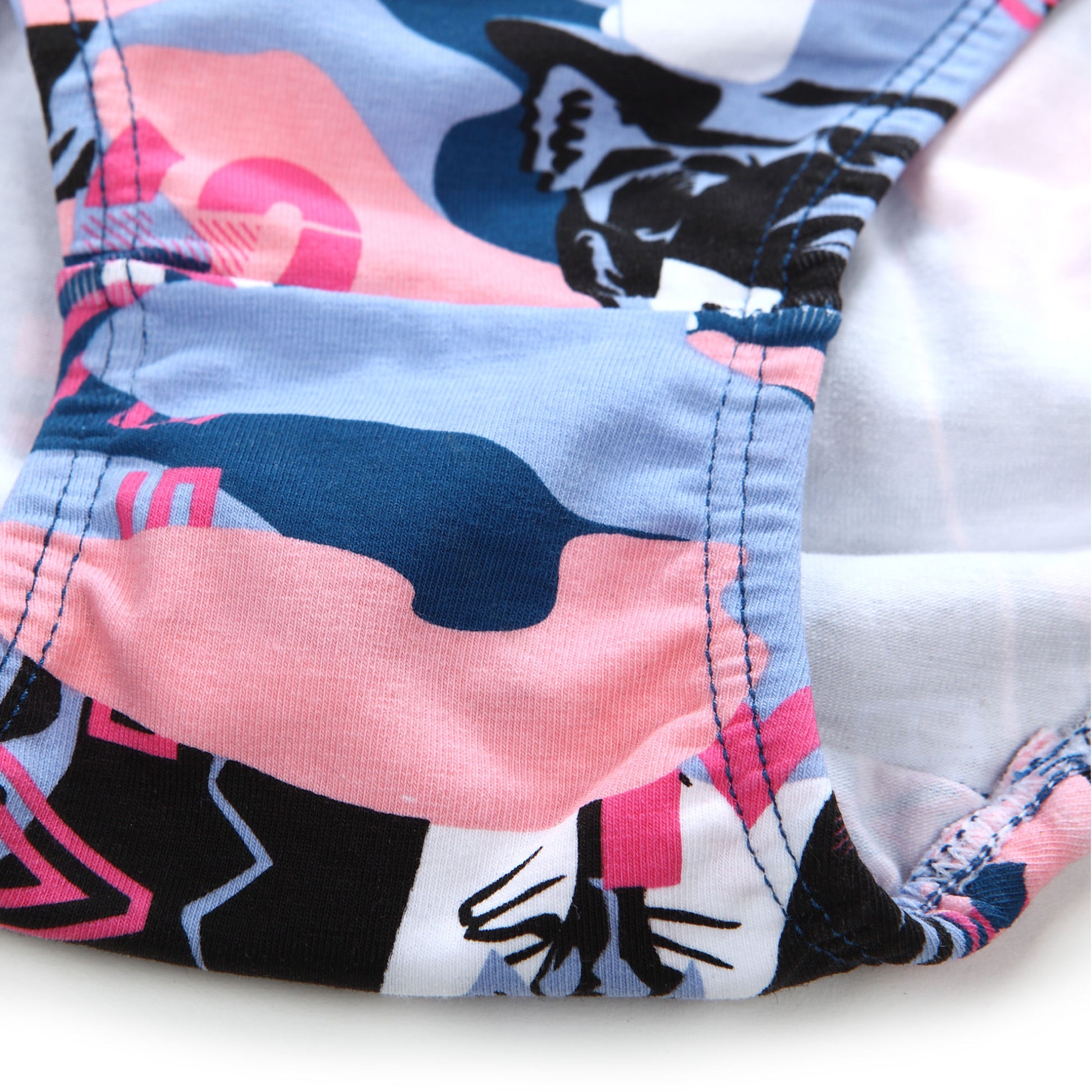 Cotton Pattern Ladies Brief (Stars Blue) - [MIGO Menswear]