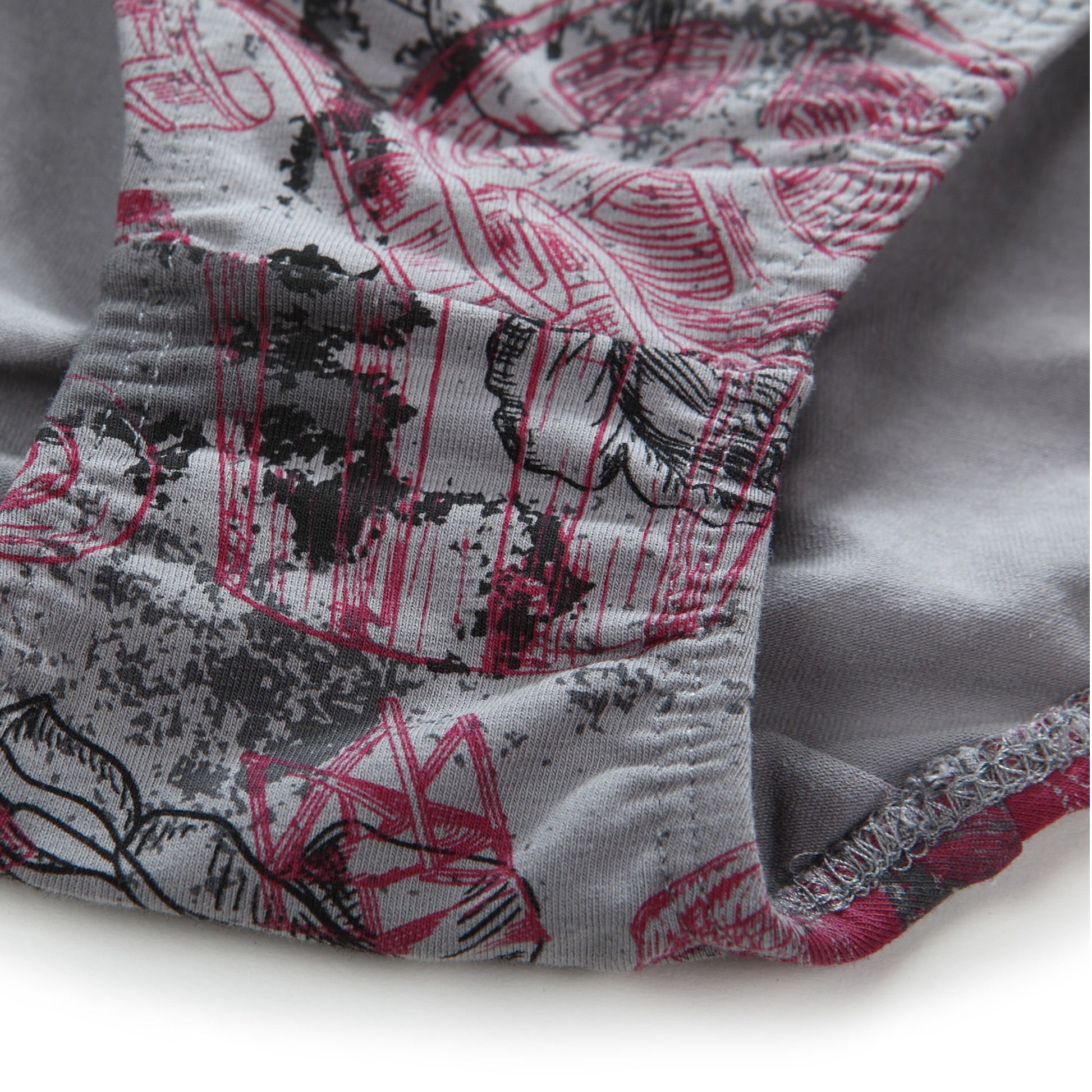 Cotton Pattern Ladies Brief (Horror Grey) - [MIGO Menswear]